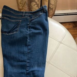 Macy’s straight leg jeans sz 14 s